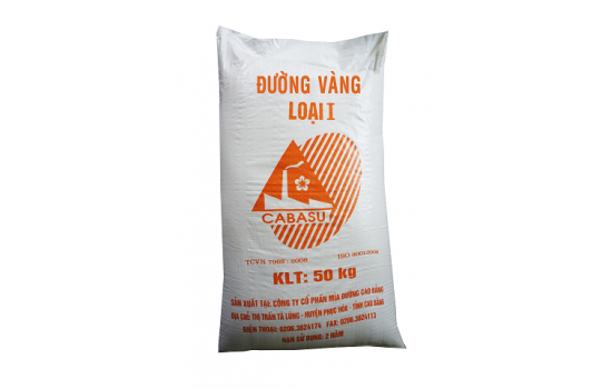 Đường vàng loại I - Bao 50 kg